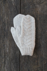 Kumštinės alpakų vilnos pirštinės - Nemuno alpakos