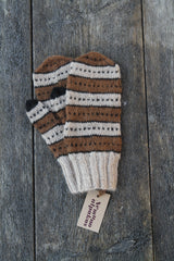 Kumštinės alpakų vilnos pirštinės - Nemuno alpakos