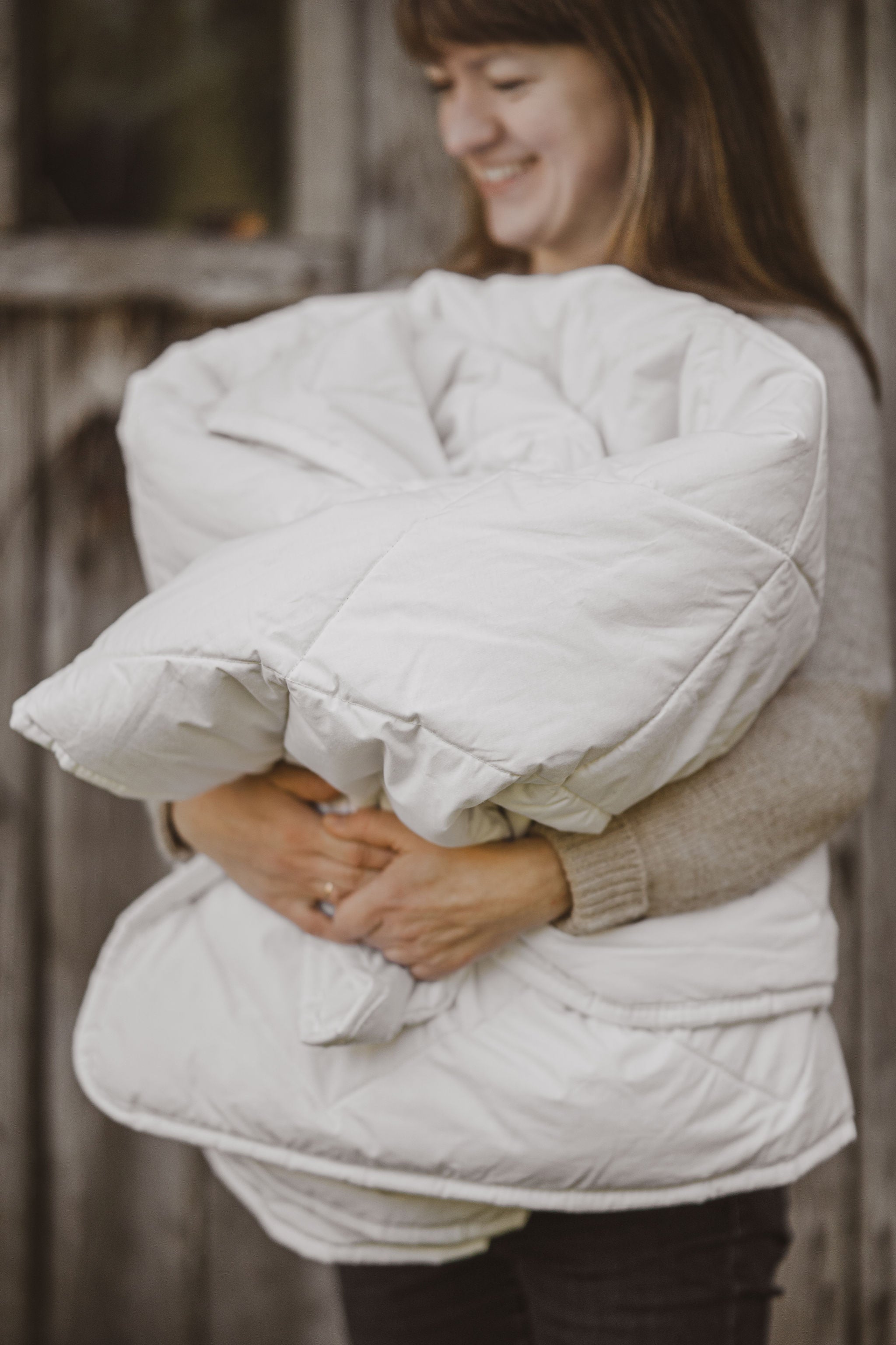 Alpakų vilnos antklodė - Nemuno alpakos