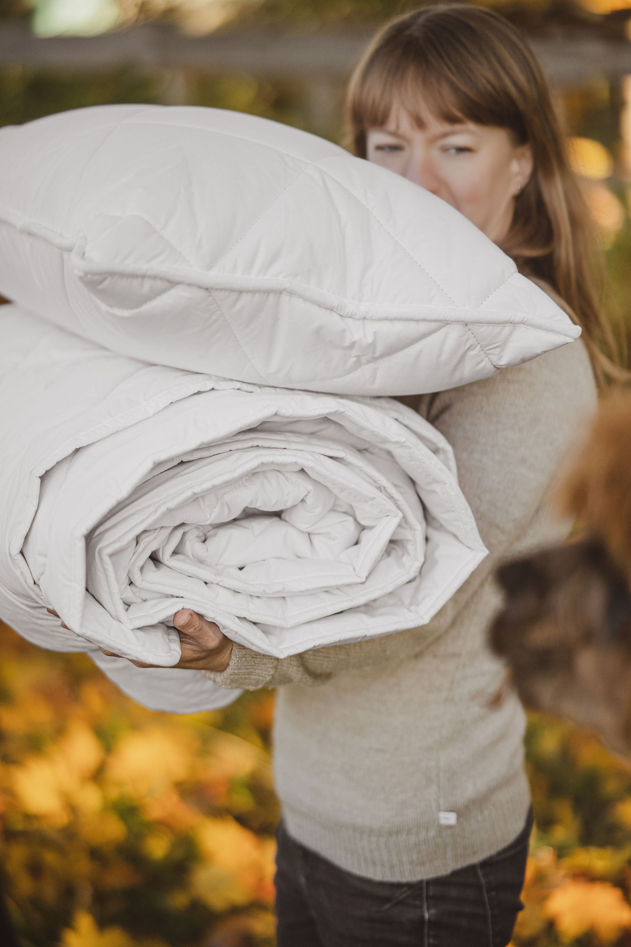 Alpakų vilnos antklodė - Nemuno alpakos